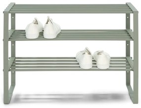 Zeleno-sivý kovový stojan na topánky Rex – Spinder Design