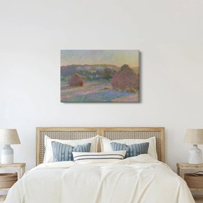 Obraz - Claude Monet, Stacks of Wheat (End of Summer) , reprodukcia (90x60 cm)