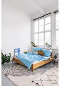 Blankytné modré bavlnené obliečky na dvojlôžko Bonami Selection, 200 x 220 cm