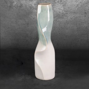 VÁZA LIANA 16X62 CM MENTOLOVÁ