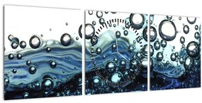 Obraz bubliniek (s hodinami) (90x30 cm)