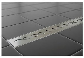 Sprchový podlahový žľab 90 cm - VLNA M9001