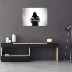 Obraz - Mních v kláštore (70x50 cm)