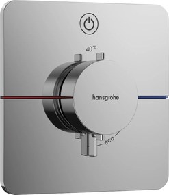 Hansgrohe ShowerSelect Comfort Q, termostat pod omietku pre 1 spotrebič, chróm, HAN-15581000