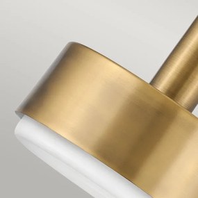 Hinkley HK-CEDRIC-P-M-BR - Luster na tyči CEDRIC 2xE27/60W/230V pr. 33 cm mosadz