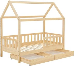 Detská posteľ 80 × 160 cm s úložným priestorom