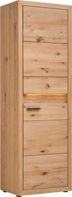 XXXLutz PREDSIEŇOVÁ SKRIŇA, farba duba, sukový dub, 63,8/199/40 cm Linea Natura - Skrine - 001770003005