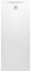 LAUFEN Pro obdĺžniková sprchová vanička z materiálu Marbond, odtok na kratšej strane, 1700 x 700 x 46 mm, biela matná, H2159560000001