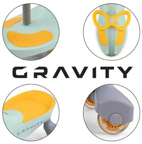 Gravitačné vozidlo GRAVITY Lime Yellow