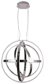 Závesné LED svietidlo Copernicus, 5x LED 180w, 3000k, ch