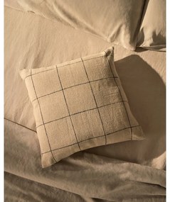 Obliečka na vankúš s prímesou ľanu 45x45 cm Ayame – Kave Home