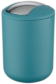 Petrolejovomodrý odpadkový kôš Wenko Swing Petrol S
