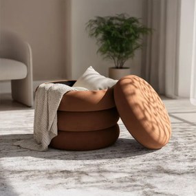 Taburetka SNUGGO tehlová