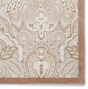 Krémový koberec 120x170 cm Damask Bronze – Think Rugs