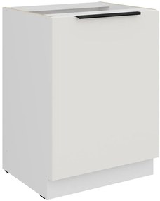 Kuchynská skrinka Aria-Wh/Wh Anti Fingerprint 60d 1f Bb