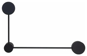 LED Nástenné svietidlo JOY 2xGX53/6W/230V čierna