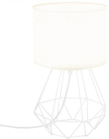 Stolná lampa Indigo, 1x textilné tienidlo (výber zo 7 farieb), (výber z 3 farieb konštrukcie)
