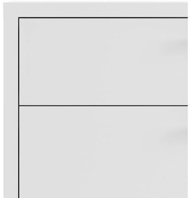 Biela modulárna knižnica 89x113 cm Prima – Tvilum