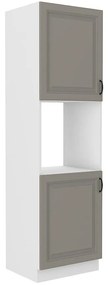 Kuchynská skrinka Stilo claygrey/biely 60dp/210 2f
