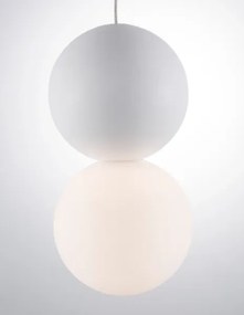 Moderný luster Zero 10 biele