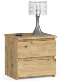 Nočný stolík CL2 2SZ CLP dub artisan