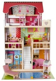 Drevený domček pre bábiky Kruzzel D11251