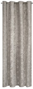 ZÁVES NA KRÚŽKOCH LIVIA 140X250 CM BÉŽOVÁ