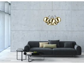 Klausen 142001 - LED Luster na lanku BALLS 6xLED/5W230V zlatá/matný chróm
