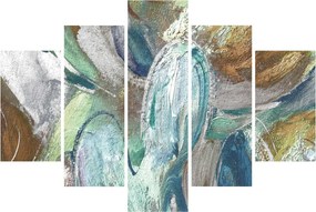 Obraz - Abstraktné maľba postavy (150x105 cm)