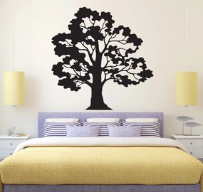 SENTOP | Moderný obraz na stenu strom bonsai drevenej preglejky topoľ ERGLIN I 3D HODINY PR0215 HEU+