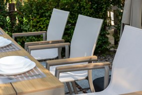 Doppler MERAN set - záhradná 7-dielna jedálenská súprava