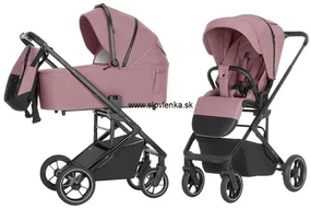 Kočík 2in1 CARRELLO Alfa 2024 Rouge Pink