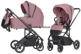 Kočík 2in1 CARRELLO Alfa 2024 Rouge Pink
