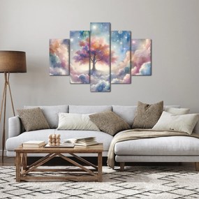Obraz – Strom života v oblakoch (150x105 cm)