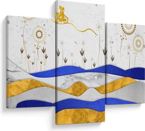 Obraz - Zlaté hory (90x60 cm)