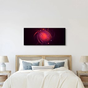 Moderný obraz abstrakcie (120x50 cm)