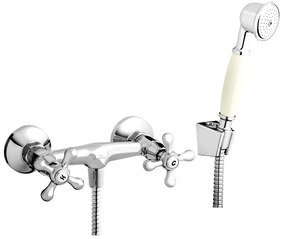 Invena Roma, sprchová batéria s ručnou sprchovou sadou, chrómová, INV-BN-21-00S-L