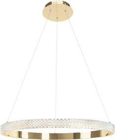 Toolight Toolight, LED stropné svietidlo 23W APP1510-CP, zlatá lesklá, OSW-05471