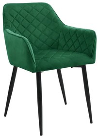 Set dvoch jedálenských stoličiek SJ.082 fľaškovo zelené