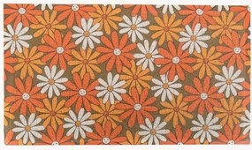 Rohožka do interiéru/exteriéru Happy Flowers