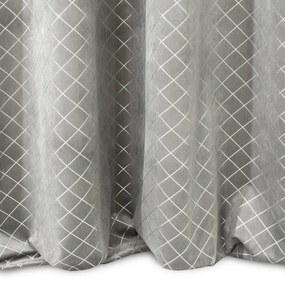 ZATEMŇOVACÍ ZÁVES NA KRÚŽKOCH KARINA 1 140X250 CM SIVÁ