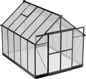 Skleník 234 x 244 x 312 cm, zosilnená konštrukcia, polykarbonát 6 mm