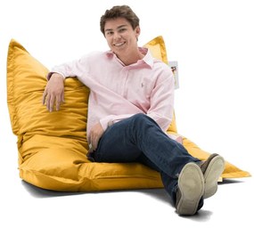 Sedací vak Crush (žltá). Akcia -19%. Vlastná spoľahlivá doprava až k Vám domov. 1101564