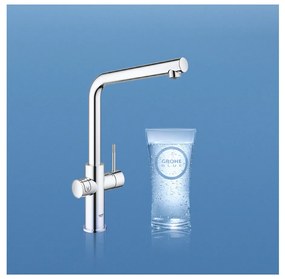 GROHE Blue Home - Štartovacia sada s výpusťou v tvare L, chróm 31454001