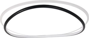 Stropné LED svietidlo Halo, 2x LED 38w, 4000k, b