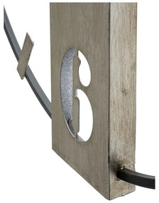 Nástenné hodiny ø 61 cm Silvery – Mauro Ferretti