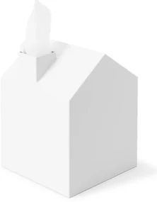 Plastový box na vreckovky Casa – Umbra