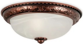 BRILAGI - Stropné svietidlo FRESCO 2xE27/40W/230V priemer 30 cm medené