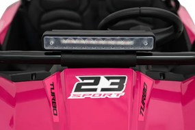 Elektrické autíčko Buggy TURBO 23 ružové