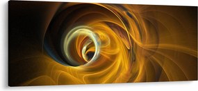 Obraz - Abstrakcia v pohybe (120x50 cm)